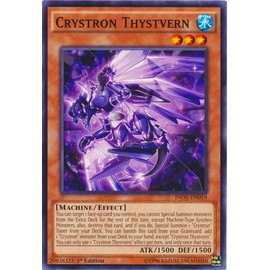 Yu-Gi-Oh! - Crystron Thystvern (INOV-EN019) - Invasion: Vengeance - 1st Edition - Common