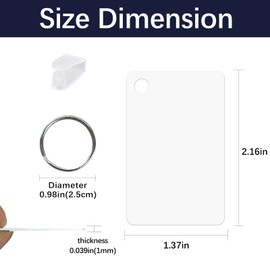 240 Pcs Metal Sublimation Keychain Blanks Bulk,Sublimation Ornament Blanks,Double Sided Sublimation Blanks Keychain