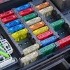 Fuselechada (80Pcs) 3 Amp Standard Fuse, 3A Car Blade Fuses