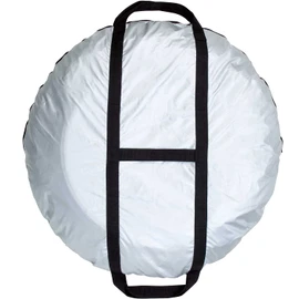 Bonform 7205-08SI Tire Carry Bag for Light and Normal Car, Set of 2, Includes Nut Bag, LL, Silver