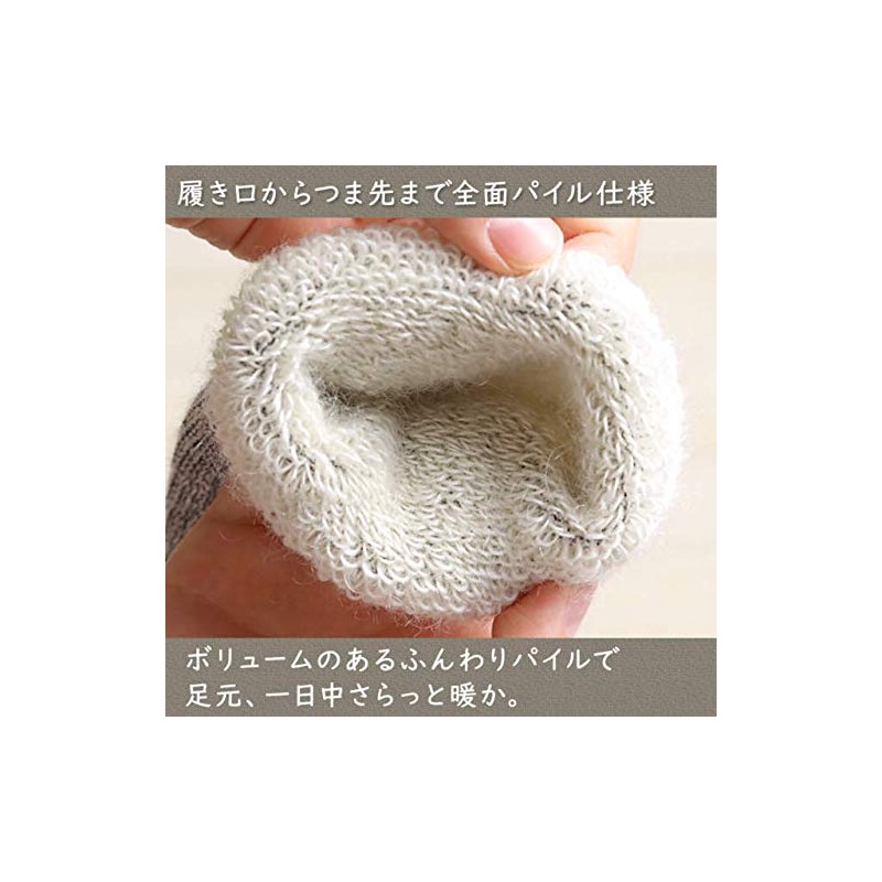 THERMOHAIR THERMOHAIR Regular Socks Tweed Gray L 9.8 - 10.6