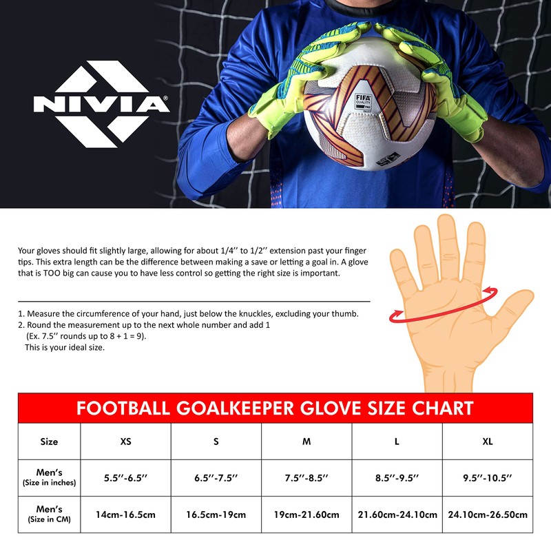 NIVIA Spider F.B G/Keeper Gloves Large Black