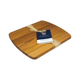 Madeira by Architec Utility Cutting Board, Teak Edge-Grain, 13.5x11.5-Inch
