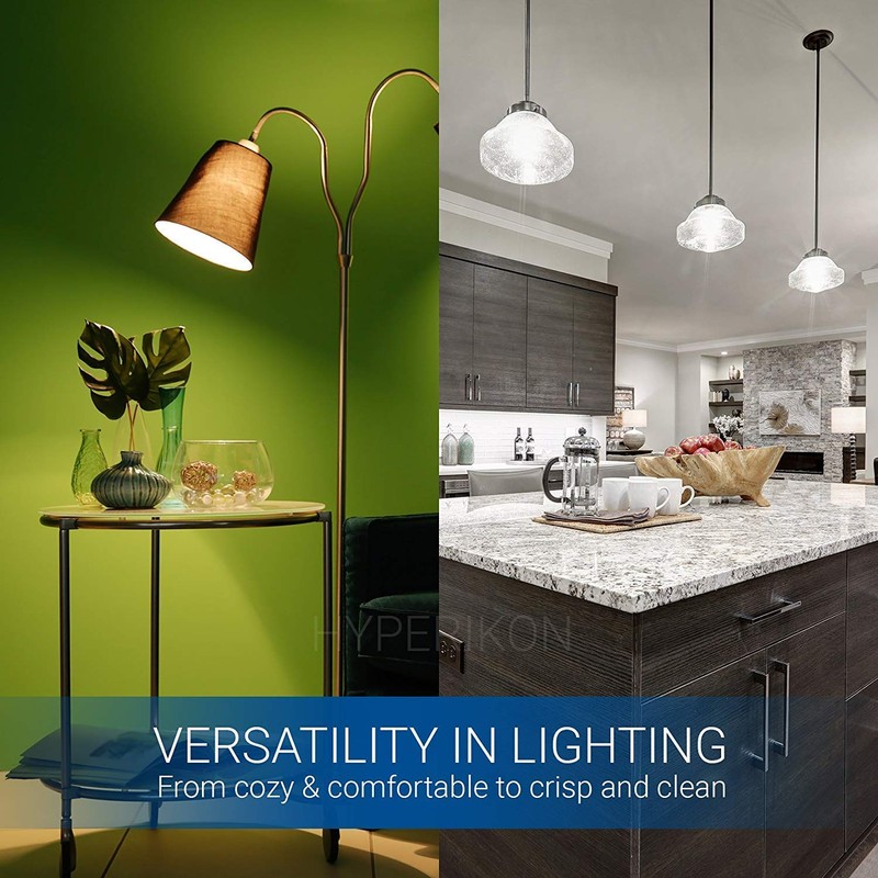LEOOLS T10 Led Bulb,Dimmable Led Tubular Bulbs 6W,Equivalent 60Watt,Daylight 4000K,
