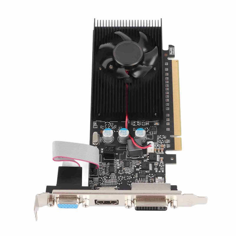 GT610 2GB DDR3 Graphics Card 64bit 810MHZ Memory Frequency 1000MHZ