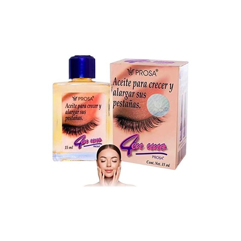 Aceite para Pestañas Crece y Alarga 4 en 1, 15