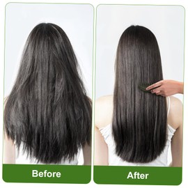 Outanaya 1Pc Jade Gua Comb Portable Scraping Massage Tool for Scalp Relaxation Ergonomic Design Smooth Edges for Safe Use for Family and Friends