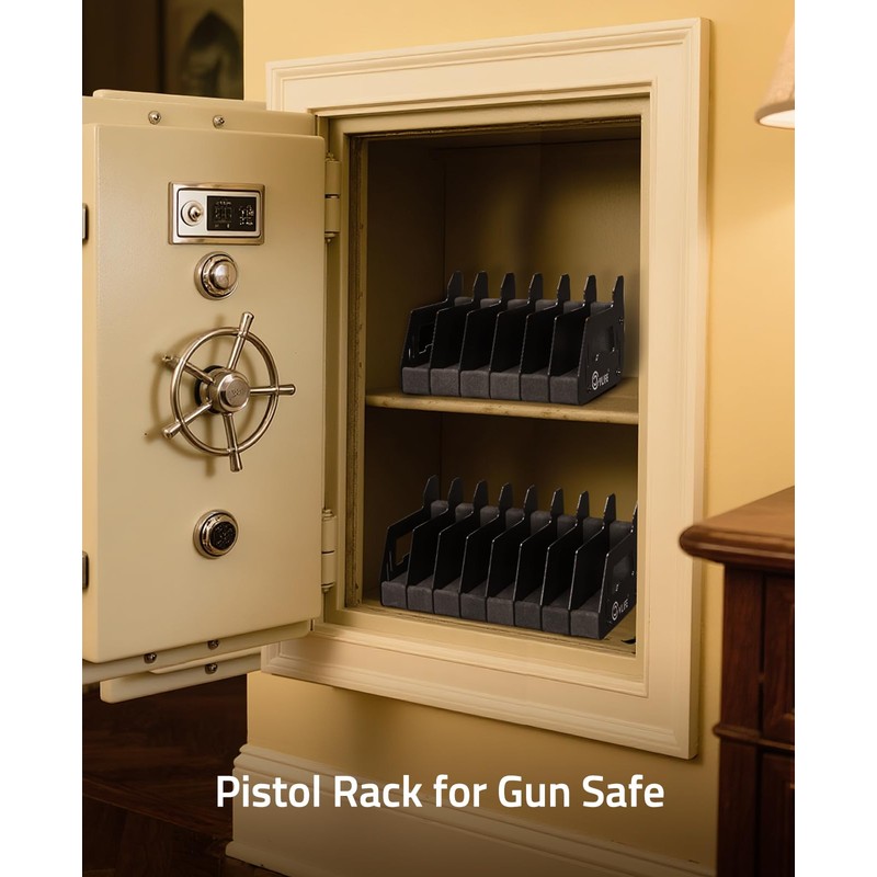 CVLIFE Pistol Rack for Gun Safe Foam Indoor Pistol Rack