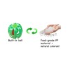 HEUHAI 12 Pack Colorful Bell Balls Bird Toys for Parakeets