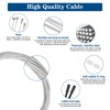 4Pcs Universal Bike Brake Cable Set, Standard Bicycle Brake Cable,