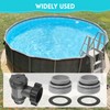 Plunger Valve for Intex Pool, 38mm Plunger Valves Connection Kit