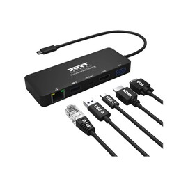 Port Designs 901909 Type-C Travel Docking Station