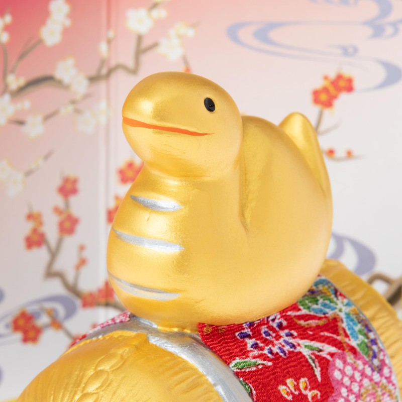 Seto Pottery Sha 2025 Zodiac Figurine Figurine Compact Snake, Snake,