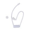 10PCS Replacement Acoustic Coil Tube for Walkie Talkie Earpieces and
