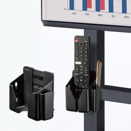 Sanwa Supply PDA-STN56 Small Storage Pocket (Left and Right Width Adjustment Function), Black