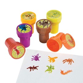 Bug Stampers - Classroom Handouts and Party Favor Stationery - 24 Pieces