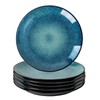 YALONG Dinner Plates Set of 6, 10 Inch Ceramic Plates