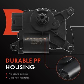A-Premium HVAC Heater Blend Door Actuator, Compatible with Chrysler 200 2015-2017 & Jeep Cherokee KL 2014-2020, Replace# 68223058AA
