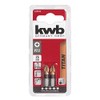 kwb 2 x Bits 25 mm Torx Titanium