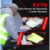 Kyto Warnwesten Auto | EU-Weit nutzbar | reflektierend | 4