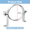 Fengone 6 Inch B Vent Wall Strap Round Gas Vent