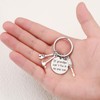 Trnayi 24 Pcs Christmas Dad Grandpa Keychains Bulk Dad Grandpa
