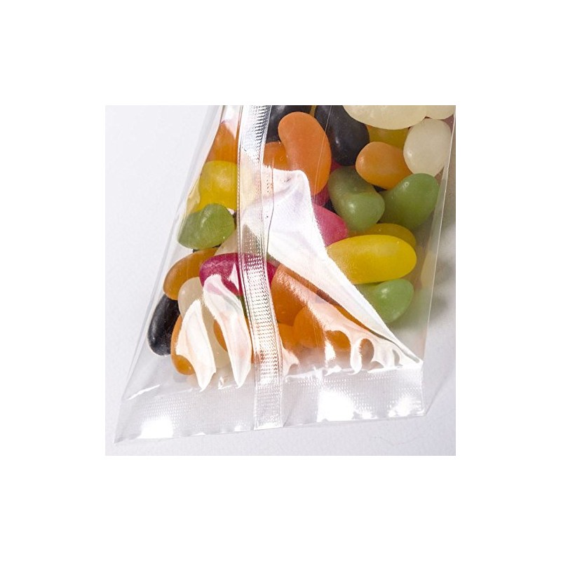 Yolli x50 Clear Bags - 4 X 7.75 Cellophane Heat