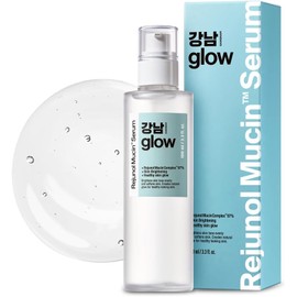 GANGNAM GLOW Rejunol Mucin Serum 3.3floz - 97% Snail Mucin Serum I Panthenol I Niacinamide Serum for Face I Korean Skin Care Product I Dark Spot Corrector for Face I Face Exfoliator I Face Moisturizer