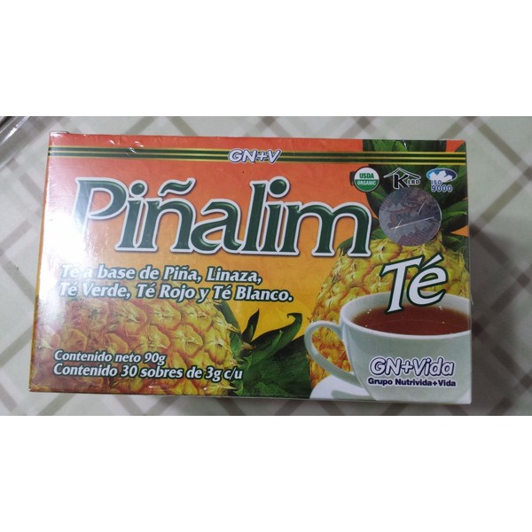 Pinalim Tea based on Pinneapple, Flax, Green Tea, Red Tea & White Tea 30 12/2024