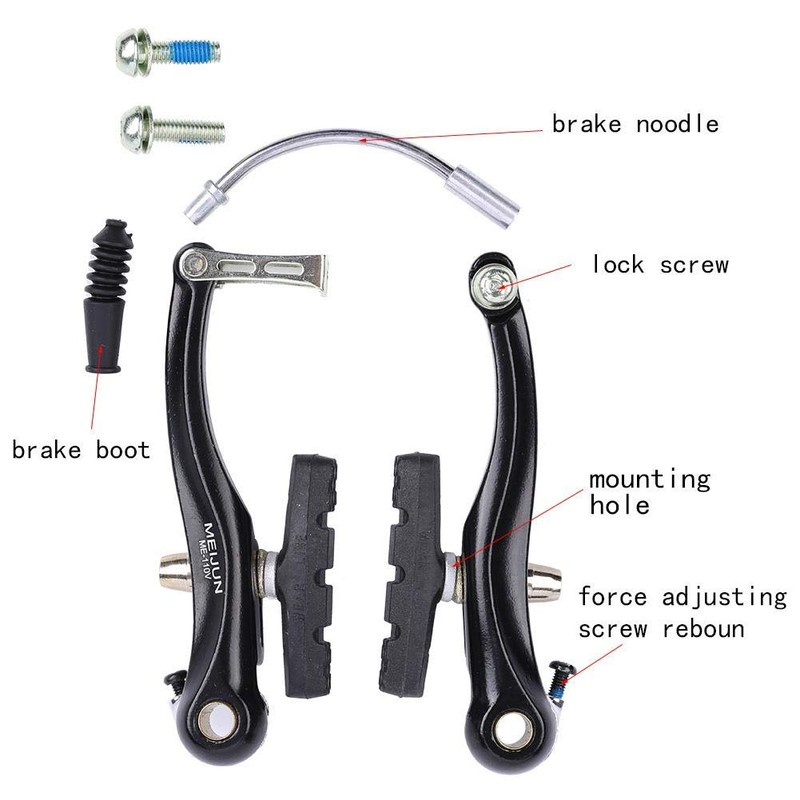 Freni V Brake Shimano,Cantilever Brakes,V Break Set,Mountain Cycle Cycling Aluminium