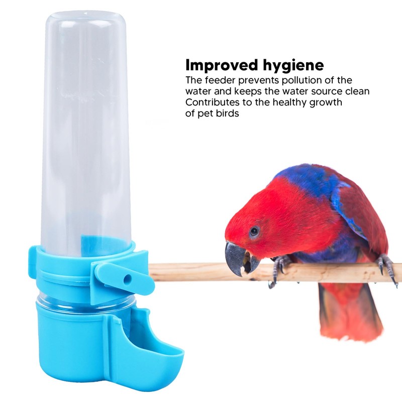 Water Dispenser, Thickened Automatic Safe Bird Water Feeder Clear for
