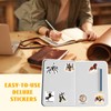 Kabwea Horse Sticker Set, 100 Pieces Waterproof Stickers For Kids