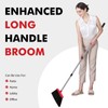 Heavy Duty Broom, 55 Inch Long Handle Outdoor Large Angle