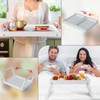 Bamboo Bed Tray for Breakfast with Folding Leg, Breakfast Trays