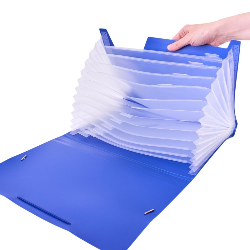 Dohe - A4 accordion folder with 13 compartments (2 pieces)