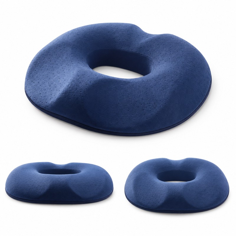 Donut Seat Cushion for Sitting Comfort – Soft Padded Chair