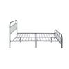 Christopher Knight Home Sylvia Queen-Size Iron Bed Frame, Minimal, Industrial,