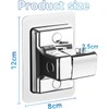 Snokay Hand Shower Head Holder, 360° Adjustable Angle Shower Holder,