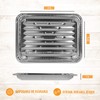 Plasticpro Aluminum Grill Pans, Broiler Pans, Grill Liners, Durable with