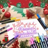 12 Outline Pens Border Double Line Markers Color Pens
