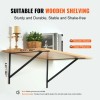 12 X 8 In Heavy Duty Floating Shelf Bracket Steel