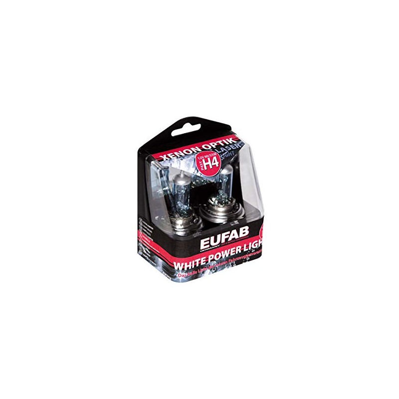 Eufab 13390 White Power Light 12 V 60/55 W P43T