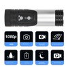 HD 1080P Bike Motorcycle Helmet Camera WiFi Flashlight Camera Anti