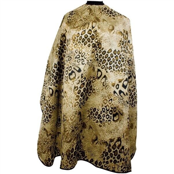 BARBER SALON BEAUTY SEWICOB VINCENT HAIR CUTTING STYLING CAPE LEOPARD