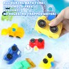 Vehicle Floating Bath Toys 6 Pack Mold Free Infant Bath