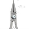Tronex Model 544 Flat Nose Pliers, Short Jaw, Jaw same