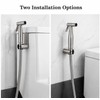 Handheld Toilet Bidet Sprayer Set for Bathroom - Stainless Steel