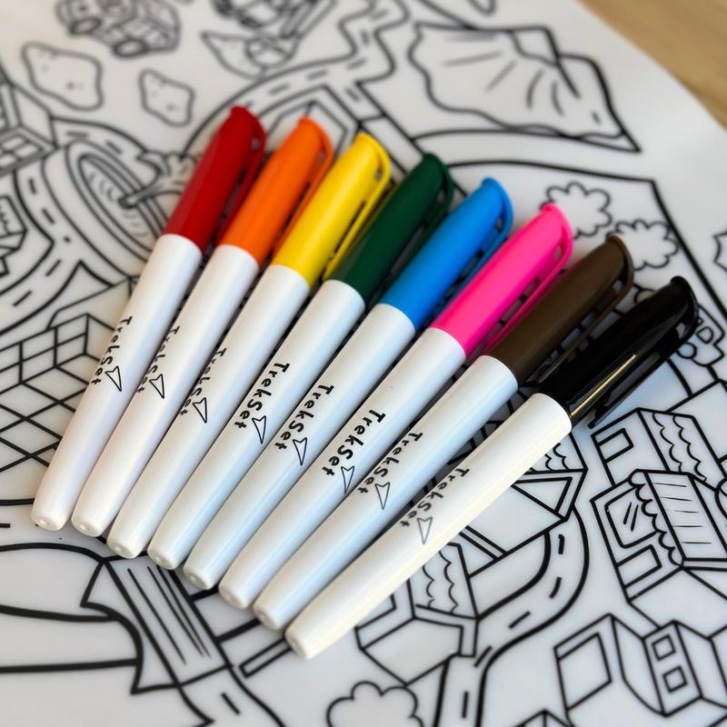 Non-Toxic Dry Erase Markers Set