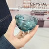 FANQIEW Crystal Caviar Serving Set with 2 Mother of Pearl