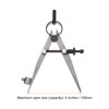 sourcing map Spring Joint Caliper 4 inch / 100mm Steel